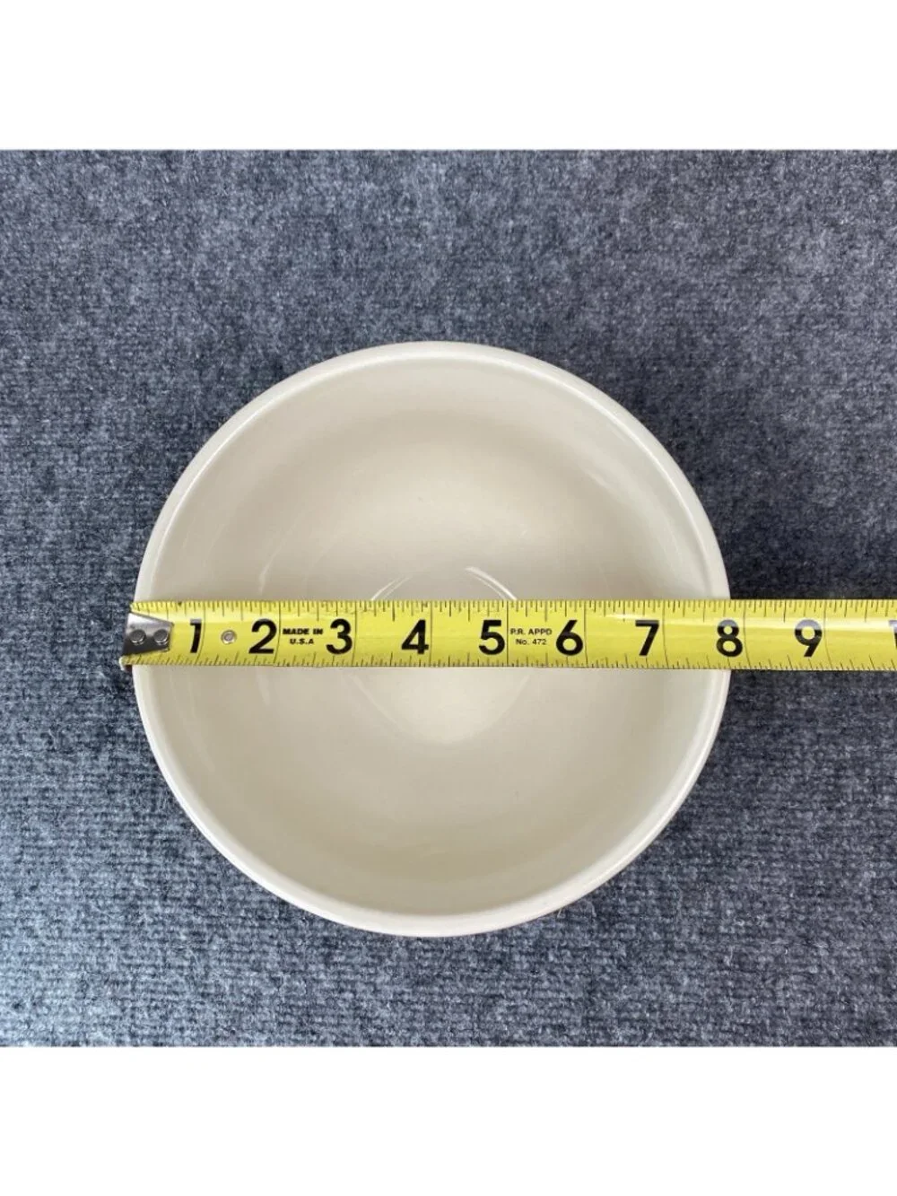 Longaberger Pottery Mixing Bowl 